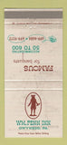 Matchbook Cover - Wm Penn Inn Gwynedd PA WORN 30 Strike