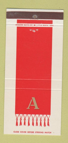 Matchbook Cover - Arlington Hotel Hot Springs National Park AR 30 Strike