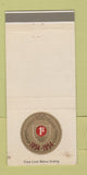 Matchbook Cover - 1st National Bank Madison WI 1954 WEAR 30 Strike