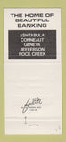 Matchbook Cover - Northeastern Ohio National Bank 1972 Ashtabula OH 30 Strike
