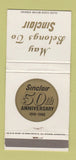 Matchbook Cover - Sinclair oil gas 1966 30 Strike