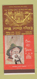 Matchbook Cover - Eddy's Chalet West North Ridgeville OH 30 Strike