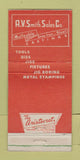 Matchbook Cover - Av Smith Sales Albion MI Castings 30 Strike