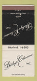 Matchbook Cover - Shirley's Cleaners Livonia MI 30 Strike