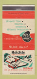 Matchbook Cover - Reichle Supply Saginaw MI 30 Strike