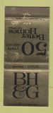 Matchbook Cover - Better Homes and Gardens 1972 Magazine 30 Strike
