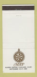 Matchbook Cover - Kaiser Center Oakland CA MAP 1965 30 Strike