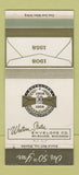 Matchbook Cover - Western States Envelope Milwaukee WI 1958 WEAR 30 Strike