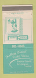 Matchbook Cover - Kellogg Federal Credit Union Battle Creek MI 30 Strike
