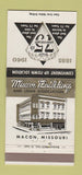 Matchbook Cover - Macon Building and Loan Macon MO 1960 30 Strike