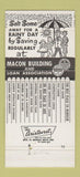 Matchbook Cover - Macon Building and Loan Macon MO 1960 30 Strike