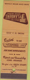 Matchbook Cover - Building Supply S and H Green Stamps West Palm Beach