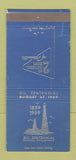 Matchbook Cover - 2nd National Bank Titusville PA 1959 WEAR 30 Strike