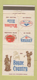 Matchbook Cover - Boyne County Golf MI 30 Strike