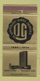 Matchbook Cover - DuBois Chemical 1970 Cincinnati OH 30 Strike
