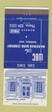 Matchbook Cover - Wakeman Bank OH 30 Strike