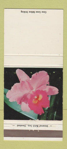 Matchbook Cover Neill Greenhouses Flowers Cleveland OH Carmel IN WEAR 30 Strike