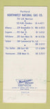 Matchbook Cover - Northwest Natural Gas Portland OR Albany WEAR 30 Strike