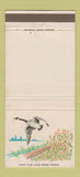 Matchbook Cover - Penn Baso Counterline Controls WEAR 30 Strike