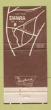 Matchbook Cover - Sahara Club Apartment Atlanta GA East Point 30 Strike