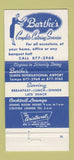 Matchbook Cover - Bartke's Restaurant Tampa FL Airport 30 Strike