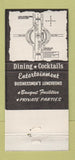 Matchbook Cover - Stephenson Club Hazel Park MI restaurant 30 Strike