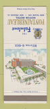 Matchbook Cover - Fontainebleau Motor Hotel New Orleans LA WEAR 30 Strike