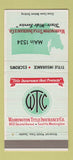 Matchbook Cover - Washington Title Insurance Seattle WA 30 Strike