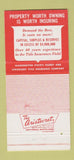 Matchbook Cover - Washington Title Insurance Seattle WA 30 Strike