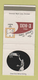 Matchbook Cover - Fort Wayne National Bank IN Basketball 30 Strike