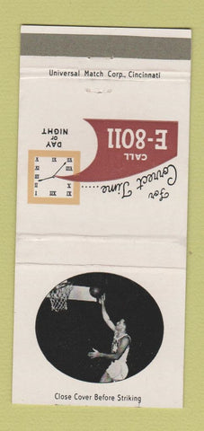 Matchbook Cover - Fort Wayne National Bank IN Basketball 30 Strike