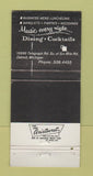 Matchbook Cover - 24 Karat Club Detroit MI 30 Strike