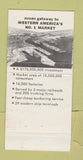 Matchbook Cover - Port of Los Angeles CA 30 Strike