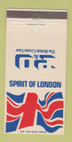 Matchbook Cover - Spirit of London British Cruise Line 30 Strike