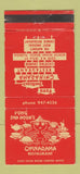 Matchbook Cover - Chinarama Chinese Restaurant Miami Beach FL WEAR 30 Strike