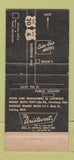 Matchbook Cover - Lake Erie Motel Cleveland OH 30 Strike