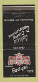 Matchbook Cover - Berkley Gaslight Club MI 30 Strike