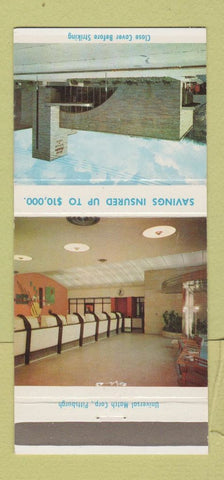Matchbook Cover - Home Protective Savings New Brighton PA 30 Strike