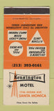 Matchbook Cover - Kensington Motel Santa Monica CA 30 Strike