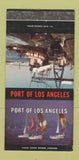 Matchbook Cover - Port of Los Angeles CA WEAR 30 Strike