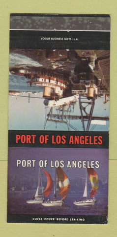 Matchbook Cover - Port of Los Angeles CA WEAR 30 Strike