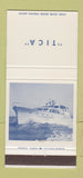 Matchbook Cover - Tica Yacht 30 Strike