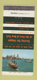 Matchbook Cover - Port of New York City 30 Strike