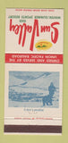 Matchbook Cover - Sun Valley ID Union Pacific Railroad Skiing 30 Strike