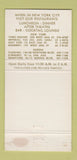 Matchbook Cover - Sun Luck Imperial Chinese New York City 30 Strike