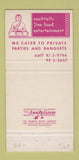 Matchbook Cover - Balinese Lounge Philadelphia PA WEAR 30 Strike