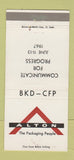 Matchbook Cover - Alton Packaging People 1967 30 Strike