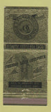Matchbook Cover - Chicago Lock Company IL 1970 30 Strike
