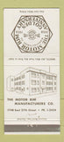 Matchbook Cover - Motor Rim Manufacturers Akron OH 30 Strike