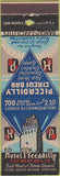 Matchbook Cover - Hotel Piccadilly New York City
